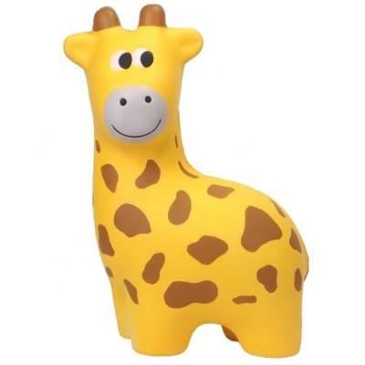 Custom Logo Eco Friendly Promotional Pu Anti Toy Giraffe Stress Balls